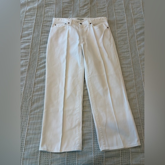 Ralph Lauren Denim - Vintage Polo Jeans Co Saturday Jean White Cropped Denim Women’s 12 / 31